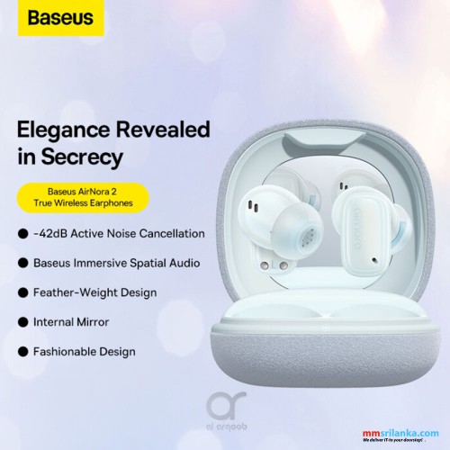 Baseus AirNora 2 True Wireless Earphones Galaxy Blue (6M)